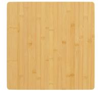 BEST-HOME Dessus de table - Plateau de Table de Remplacement 40x40x2,5cm bambou kvci15912