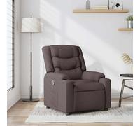 Best Möbel Fauteuil Relax Tissu Marron Foncé - Fauteuils TV & Relax CHYDE4298832