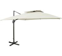 Best Möbel Parapluie à double toit 300 x 300 cm Sand - Parasols Cloris Nouveau8781965 1parcel