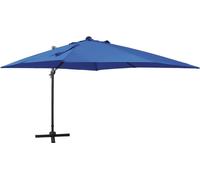 Best Möbel Parapluie avec éclairage LED 300 cm Bleu Azur - Parasols CL5246031 1parcel