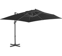 Best Möbel Parapluie avec mât en aluminium 3x3 cm Noir - Parasols CL6622980 1parcel