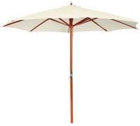 Best Möbel Parasol 300x258 cm Blanc sable - Parasols Cloris Nouveau8718479 1parcel