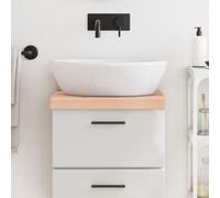 Best Möbel Plan de toilette 40x30x(2-6) cm Bois massif Non traité - Jardin & Bricolage Cloris Neu1328887 1parcel