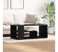 Best Möbel Table basse noir imitation chêne 100 x 50 x 40 cm Bois composite - Tables basses Cloris Neu9234408 1parcel