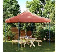 Best Möbel Tente de réception pliante Pop-Up rouge terracotta 292x292x315 cm - Pavillons & Tentes de réception Cloris Nouveau2208740 1parcel