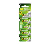 Best Price Square Battery, Alkaline GP27A 12V PK5 GP27A-C5 by GP Batteries