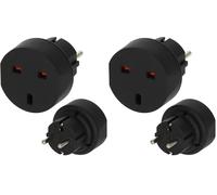 Best Price Square Travel Adaptor, EARTHED 1508530 by BRENNENSTUHL (Lot de 2)