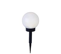 Best Season lampe led solaire sphérique blanc 15 cm blanc