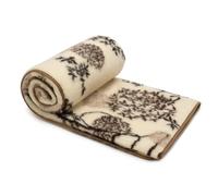 Best Wool Couverture Laine Merinos 220x200 cm - Couverture Mouton Chaude - 100% Laine Merinos - Grande et Moelleuse - Poids 500g/m2 - Matériau Respirant