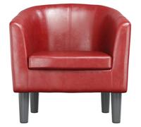 Best2026@Similicuir Fauteuil Relax SHIELDPRO® - Siège maximal: 110 kg - Fauteuil rouge bordeaux - pour salon4250