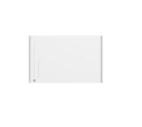 BESTHERM - Radiateur électrique fixe à inertie sèche céramique 1500W Bestherm ALBA horizontal blanc