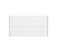 BESTHERM - Radiateur électrique fixe à inertie sèche céramique 2000W Bestherm TANIN horizontal blanc