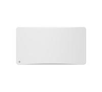 BESTHERM - Radiateur électrique fixe à inertie sèche céramique avec thermostat interchangeable 1500W Bestherm OVEO horizontal blanc