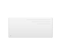 BESTHERM - Radiateur électrique fixe à inertie sèche fonte 2000W Bestherm MOTU horizontal blanc