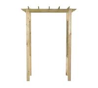 BESTLIFE Arche pour rosiers 150 x 60 x 204 cm bois imprégné,avec manuel de montage（46133993）VIDAXL