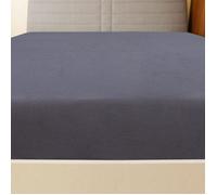 BESTLIFE Draps-housses Jersey 2 pcs Anthracite 100x200 cm Coton,avec manuel de montage（18183813）VIDAXL