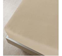 BESTLIFE Draps-housses Jersey 2 pcs Taupe 100x200 cm Coton,avec manuel de montage（13121067）VIDAXL