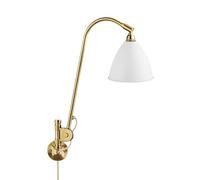 Gubi Bestlite BL6 Applique Murale Blanc Mat/ Laiton