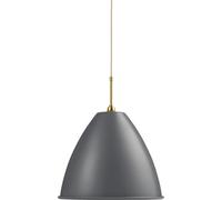 Bestlite BL 9 L pendant luminaire Gris / Laiton Gubi - 5710902053640