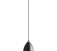 GUBI Lampe à suspension Bestlite BL9S Noir/Chrome Métal H14cm Ø16cm