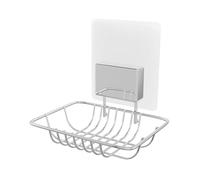 Bestlock Magic Compactor Bath, Porte-Savon Auto-adhésif en métal chromé, 11,5x9,5x10 cm, SKU: RAN6852