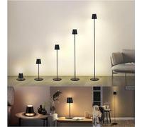 BestLuz Lampe de Sol Extérieure Sans Fil - Batterie Rechargeable Dimmable, Réglable 133cm 5X, Imperméable - Pour Cour, Salon, Chambre à Coucher