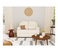 Bestmobilier Armand canapé droit relax électrique - Beige
