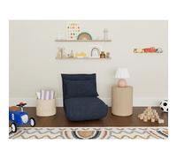 Bestmobilier Banquette clic-clac 1 place - Bleu marine