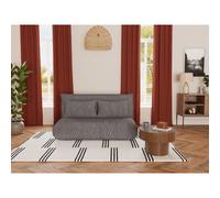 Bestmobilier Banquette clic-clac 2 places - Gris clair