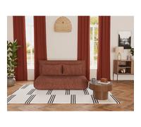Bestmobilier Banquette clic-clac 2 places - Terracotta