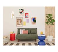 Bestmobilier Banquette clic-clac convertible - Vert
