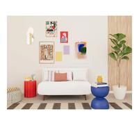 Bestmobilier Banquette clic-clac velours - Beige