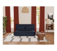 Bestmobilier Canapé clic-clac 2 places - Bleu foncé