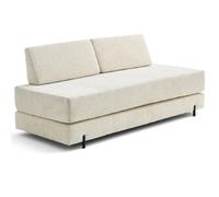 Bestmobilier Canapé convertible 3 places - Beige