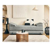 Bestmobilier Canapé convertible Brescia - Gris