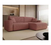 Bestmobilier Canapé d'angle convertible 4 places Naomi - Rose