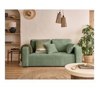Bestmobilier Canapé droit 2 places Miro - Beige