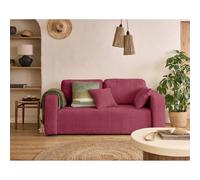Bestmobilier Canapé droit 2 places - Prune