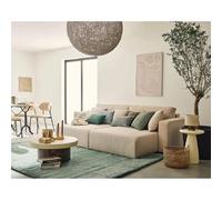 Bestmobilier canapé droit 4 places - Beige