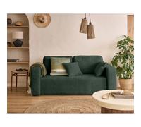 Bestmobilier Canapé droit Miro 2 places - Vert
