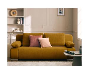 Bestmobilier canapé Elio 3 places - Jaune