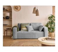 Bestmobilier canapé Miro 2 places - Gris