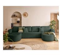 Bestmobilier canapé panoramique Miro - Vert