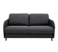 Bestmobilier Cosmos - canapé 3 Places Convertible - Couchage Quotidien Matelas 11 cm - en Tissu