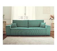 Bestmobilier Dellia canapé 3 places - Bleu