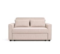 Bestmobilier Ernest - Canapé Droit 2 Places Convertible en Velours côtelé