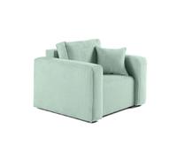 Bestmobilier Fauteuil Topaze - Bleu