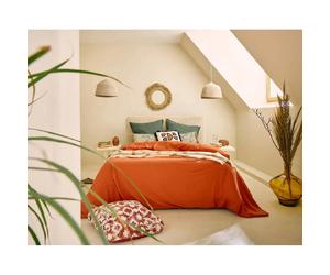 Bestmobilier Goyave Lit 160x200 en velours