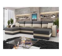 Bestmobilier Harvey canapé panoramique - Gris