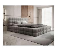 BESTMOBILIER Kingston Lit Coffre - Gris